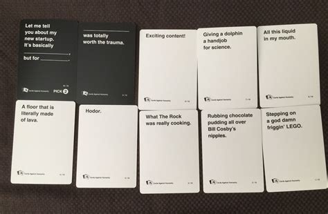 Cards Against Humanity Adult Board Game .